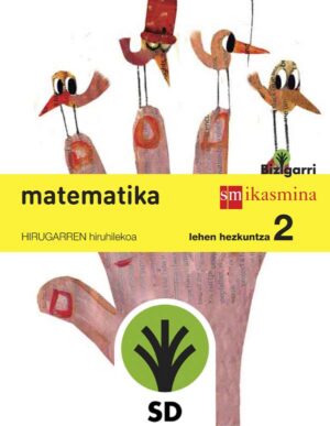 Portada del producto:  SD Alumno. Matematika. Lehen Hezkuntza 2. Bizigarri