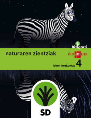 Portada del producto:  SD Alumno. Natura zientziak. Lehen Hezkuntza 4. Bizigarri