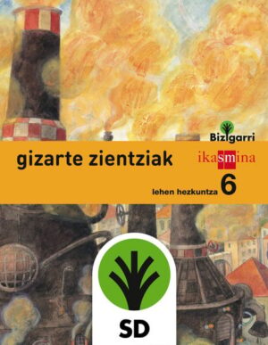 Portada del producto:  SD Alumno. Gizarte zientziak. Lehen Hezkuntza 6. Bizigarri