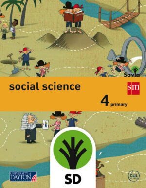 Portada del producto:  SD Alumno. Social science. 4 Primary. Savia