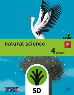 Portada del producto:  SD Alumno. Natural science. 4 Primary. Savia