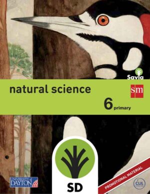Portada del producto:  SD Alumno. Natural science 6 Primary. Savia