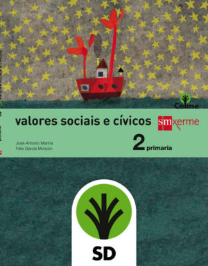Portada del producto:  SD Alumno. Valores sociais e cívicos. 2 Primaria. Celme