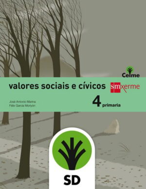 Portada del producto:  SD Alumno. Valores sociais e cívicos. 4 Primaria. Celme