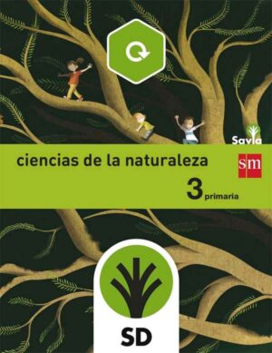 Portada del producto:  SD Alumno. Ciencias de la naturaleza. 3 Primaria. Savia