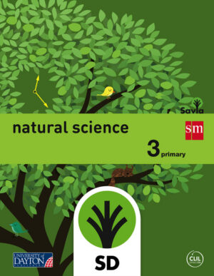 Portada del producto:  SD Alumno. Natural science. 3 Primary. Savia [2015]