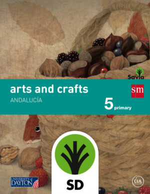 Portada del producto:  SD Alumno. Arts and crafts. 5 Primary. Savia. Andalucía