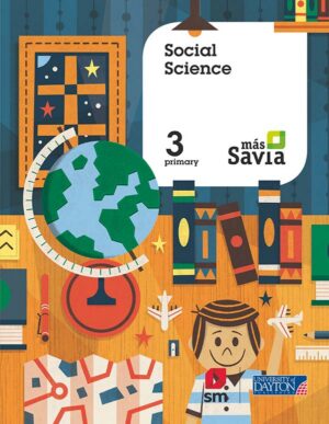 Portada del producto:  SD Alumno. Social science. 3 Primary. Más Savia. Pupil’s Book