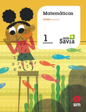 Portada del producto:  SD Alumno. Matemáticas. 1 Primaria. Más Savia