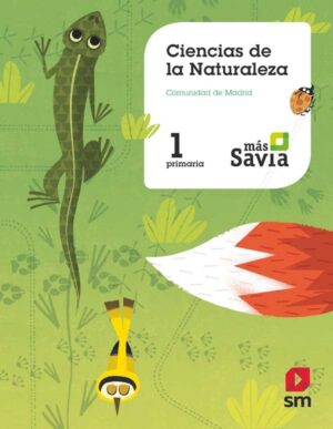 Portada del producto:  SD Alumno. Ciencias de la naturaleza. 1 Primaria. Más Savia