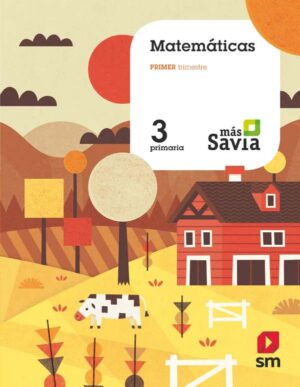 Portada del producto:  SD Alumno. Matemáticas. 3 Primaria. Más Savia.