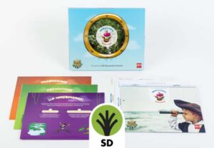 Portada del producto:  SD Alumno. ¡Selva a la vista!  (Somos piratas Nivel 2). Explora