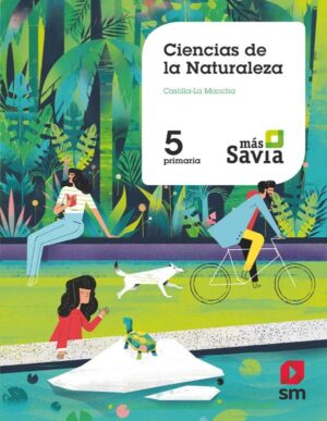Portada del producto:  SD Alumno. Ciencias de la naturaleza. 5 Primaria. Más Savia.