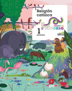 Portada del producto:  SD Alumno. Religión católica. 1 Primaria. Nuestra casa
