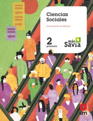 Portada del producto:  SD Alumno. Ciencias sociales. 2 Primaria. Más Savia. Madrid
