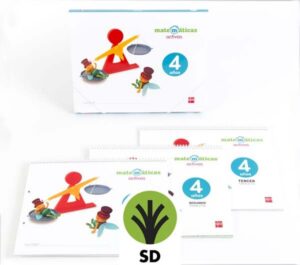 Portada del producto:  SD Alumno. 4 años. Matemáticas activas