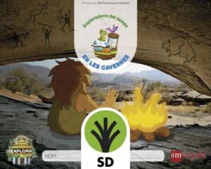 Portada del producto:  SD Alumno. En les cavernes. (Exploradors del temps Nivell 1). Explora
