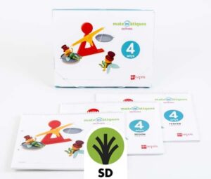 Portada del producto:  SD Alumno. Matemàtiques actives. 4 anys