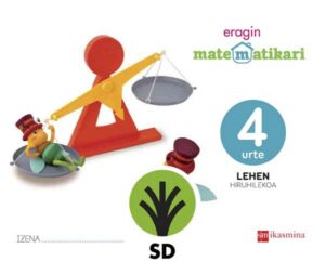 Portada del producto:  SD Alumno. Matematikari eragin. 4 urte