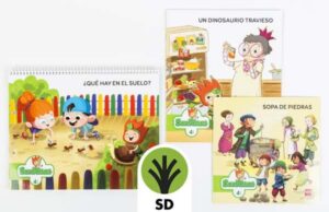 Portada del producto:  SD Alumno. ¿Qué hay en el suelo? 4 años. Unidad didáctica