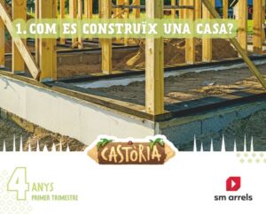 Portada del producto:  SD Alumno. Àrees integrades. 4 Anys. 1 trimestre. Castoria. Arrels