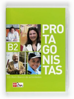 Portada del producto:  Protagonistas B2. CD de Banco de Actividades