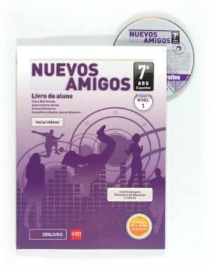 Portada del producto:  Nuevos Amigos. Nivel 1. Livro do aluno + CD [Portugal]