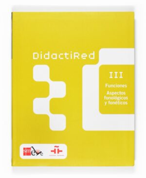 Portada del producto:  Didactired III. Funciones. Aspectos fonológicos y fonéticos