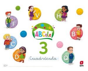 Portada del producto:  Cuaderno de lectoescritura 3, Cuadrícula. ABCole 18