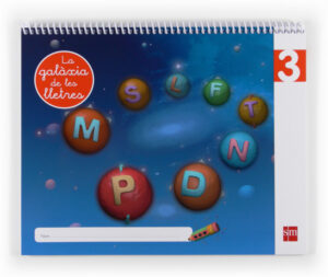 Portada del producto:  Lectoescriptura. Nivell 3. La galàxia de les lletres