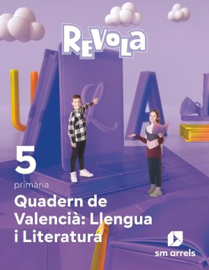 Portada del producto:  Cuaderno de Llengua. 5 Primària. Revola