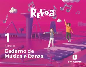 Portada del producto:  Caderno de Música. 1 Primaria. Revoa