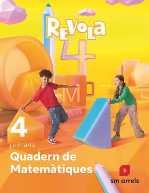 Portada del producto:  Quadern Matemàtiques. 4 Primària. Revola