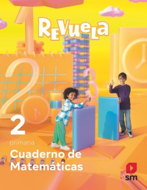 Portada del producto:  Cuaderno de Matemáticas. 2 Primaria. Revuela