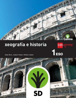 Portada del producto:  SD Alumno. Xeografía e historia. 1 ESO. Celme