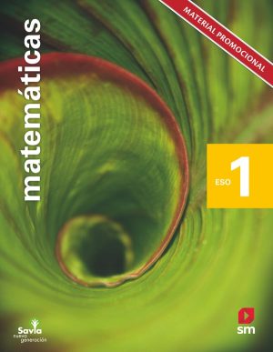 Portada del producto:  SD Alumno. Matemáticas. 1 ESO. Savia Nueva Generación.