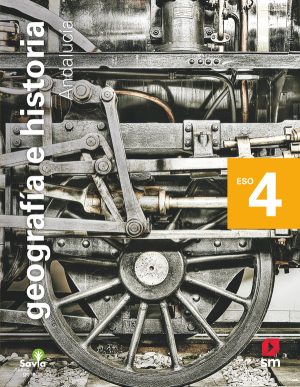Portada del producto:  SD Alumno. Geografía e historia. 4 ESO. Savia Nueva Generación. Andalucía