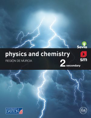 Portada del producto:  SD Alumno. Physics and chemistry.  2 ESO. Savia. Murcia