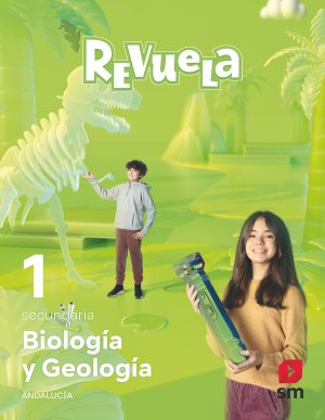 Portada del producto:  DA. Biología y geología. 1 Secundaria. Revuela. Andalucía