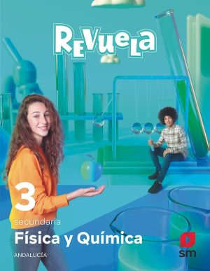Portada del producto:  DA. Física y química. 3 Secundaria. Revuela. Andalucía