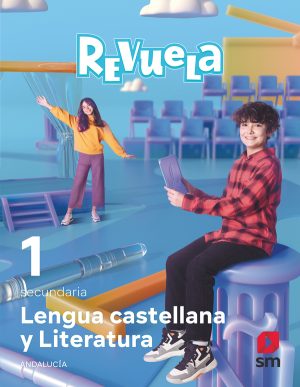 Portada del producto:  DA. Lengua Castellana y Literatura. 1 Secundaria. Revuela. Andalucía