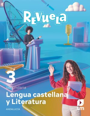 Portada del producto:  DA. Lengua castellana y Literatura. 3 Secundaria. Revuela. Andalucía