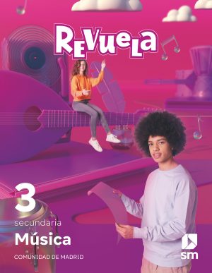 Portada del producto:  DA. Música. 3 Secundaria. Revuela.