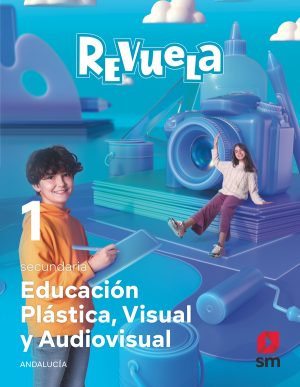 Portada del producto:  DA. Educación Plástica, Visual y Audiovisual.1 Secundaria. Revuela. Andalucía