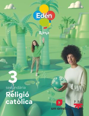 Portada del producto:  DA. Religió catòlica. 3 ESO Edén. Revola (Valenciano)