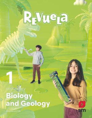 Portada del producto:  DA. Biology and Geology. 1 Secondary. Revuela. Andalucía