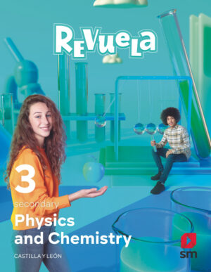 Portada del producto:  DA. Physics and Chemistry. 3 Secondary. Revuela. Castilla y León