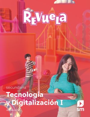 Portada del producto:  DA. Tecnología y Digitalización I. Secundaria. Revuela. Andalucía