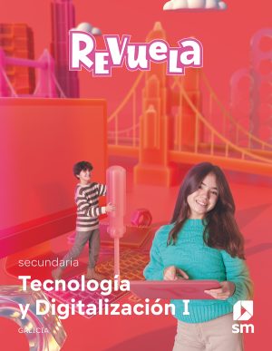 Portada del producto:  DA. Tecnología y Digitalización I. Secundaria. Revuela. Galicia