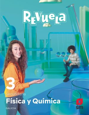Portada del producto:  DA. Física y Química. 3 Secundaria. Revuela